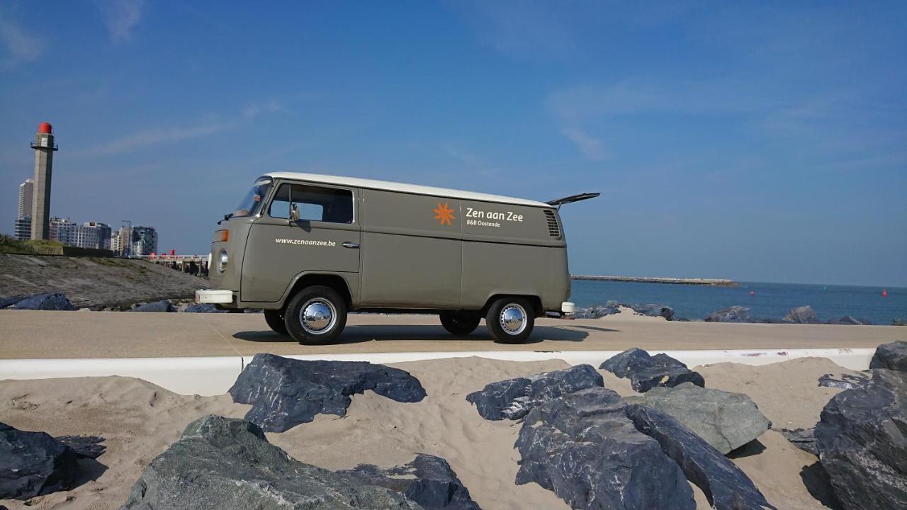 Bed and Breakfast Logies Zen Aan Zee Остенде Екстер'єр фото